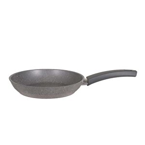 Granit Tava 24 Cm Kırmızı Silikon Kapaklı