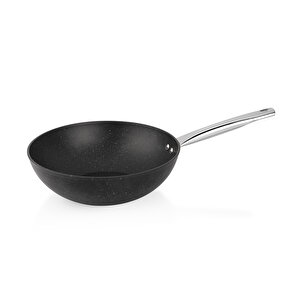 Black Stone Wok Tava 28 Cm-siyah