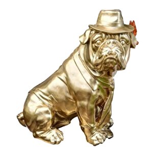 By Ari̇ Şapkali Bulldog Bahçe Dekoru Bd320-3