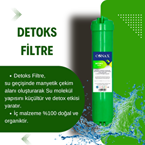 Conax Tüm Açık Kasalar Için Filtre Seti 1.5 Yıllık (orji̇nal Yeni̇ Seri̇) 8+3 Aşamalı, 80 GPD Membran