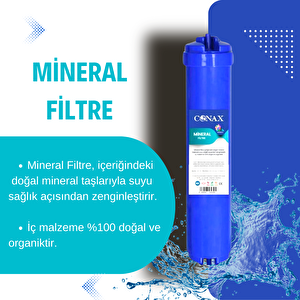 Conax Tüm Açık Kasalar Için Filtre Seti 1.5 Yıllık (orji̇nal Yeni̇ Seri̇) 8+3 Aşamalı, 80 GPD Membran