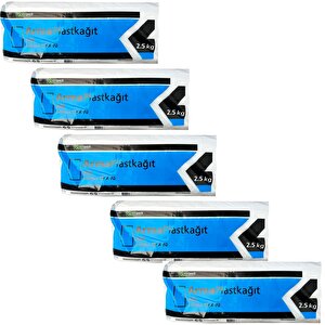 Arma Plastik Kağıt Düz Tabaka Şeffaf Poşet Naylon - 50 X 70 Cm. - 2.5 Kg.lık 5 Paket