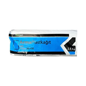 Arma Plastik Kağıt Düz Tabaka Şeffaf Poşet Naylon - 35 X 50 Cm. - 2.5 Kg.lık 10 Paket