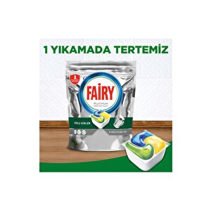 Platinum 60 Yıkama Bulaşık Makinesi Deterjanı Tableti / Kapsülü Limon Kokulu 77493