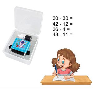 Matematik İşlem Rulosu Çıkarma İşlemi Alıştırma Çıkartma Soru Çözme