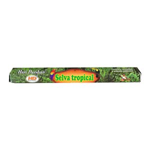 Hari Darshan Selva Tropical Yağmur Ormanı Çubuk Tütsü - Oda Ortam Kukusu - 20 Adetlik 5 Paket