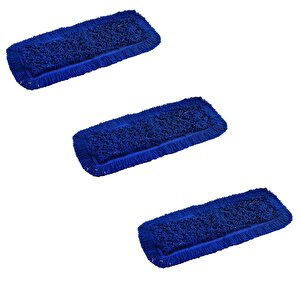 Cod-ex Orlon Nemli Palet Tablet Mop - Mavi - 60 Cm. - 3 Adet