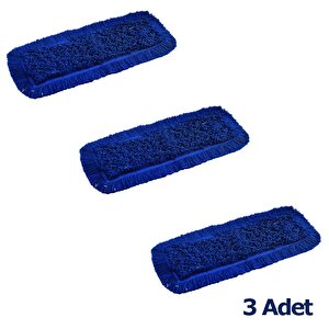 Cod-ex Orlon Nemli Palet Tablet Mop - Mavi - 60 Cm. - 3 Adet