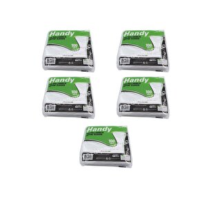 Handy Hdpe İş Temizlik Tek Kullanımlık Şeffaf Eldiven / Büyük Boy / 100 Adetlik 5 Paket - Koli