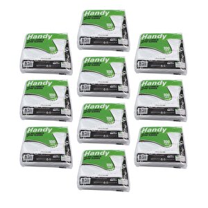 Handy Hdpe İş Temizlik Tek Kullanımlık Şeffaf Eldiven / Büyük Boy / 100 Adetlik 10 Paket - Koli