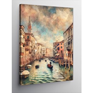 Kanvas Tablo Venedik İtalya 100x140 cm