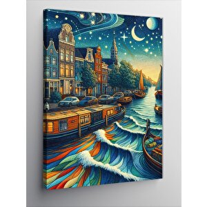 Kanvas Tablo Venedik 100x140 cm