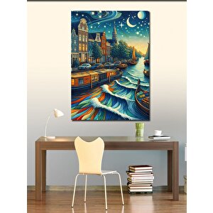 Kanvas Tablo Venedik 100x140 cm