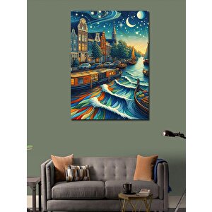 Kanvas Tablo Venedik 100x140 cm