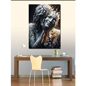 Kanvas Tablo Soyut Kadın 100x140 cm