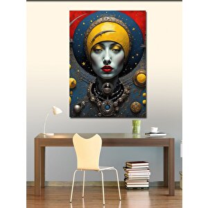 Kanvas Tablo Soyut Kadın 100x140 cm