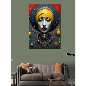 Kanvas Tablo Soyut Kadın 100x140 cm