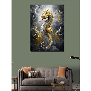 Kanvas Tablo Denizatı Soyut Fon 100x140 cm