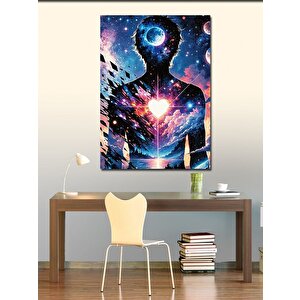 Kanvas Tablo Soyut İnsan 70x100 cm