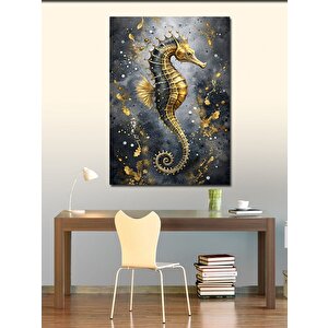 Kanvas Tablo Soyut Fon Denizatı 70x100 cm