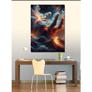 Kanvas Tablo Soyut El Ve Kadın 70x100 cm