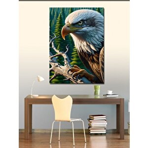 Kanvas Tablo Kızgın Kartal 100x140 cm