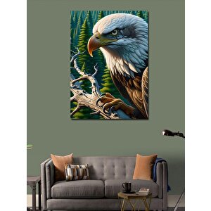 Kanvas Tablo Kızgın Kartal 100x140 cm