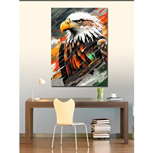 Kanvas Tablo Soyut Kartal 100x140 cm