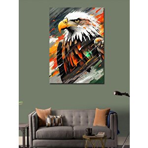 Kanvas Tablo Soyut Kartal 100x140 cm