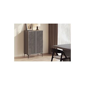 Ola Büfe -  Gri 120 Cm