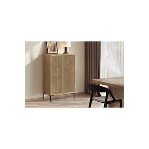 Ola Büfe -  Meşe 120 Cm