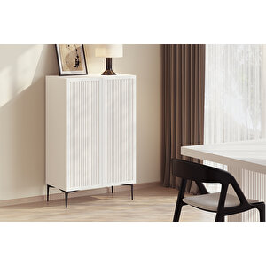 Ola Büfe -  Beyaz 120 Cm