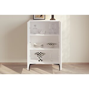 Ola Büfe -  Beyaz 120 Cm