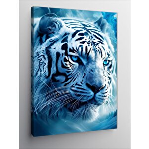 Kanvas Tablo Kızgın Kaplan 70x100 cm