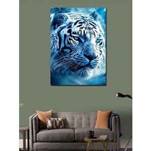 Kanvas Tablo Kızgın Kaplan 70x100 cm
