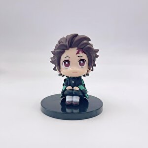 Anime Demon Slayer Tanjiro Kamado 7 Cm Karakter Figür Oyuncak Biblo