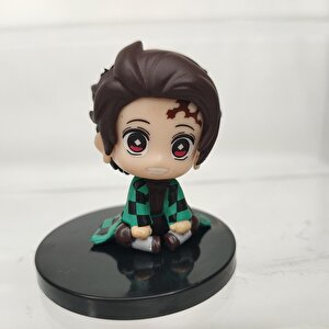 Anime Demon Slayer Tanjiro Kamado 7 Cm Karakter Figür Oyuncak Biblo