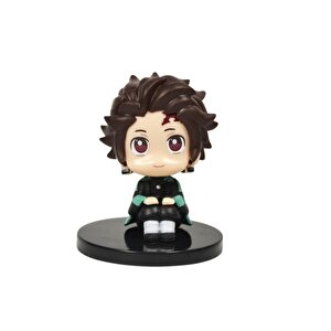 Anime Demon Slayer Tanjiro Kamado 7 Cm Karakter Figür Oyuncak Biblo