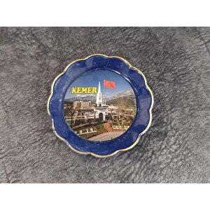 Magnet Tabak Nazar Turistik Türk Bayrak Buzdolabı Süsü Manyetik Mıknatıslı Hediyelik Eşya