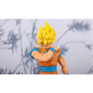 Anime Dragon Ball Z Son Goku Eylem Karakter Figür Oyuncak Biblo 22 Cm