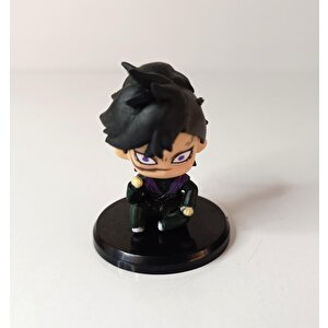 Anime Demon Slayer Genya Shinazugawa İblis Avcısı Mini Figür Eylem Karakter Figür Oyuncak Biblo 5 Cm