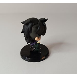 Anime Demon Slayer Genya Shinazugawa İblis Avcısı Mini Figür Eylem Karakter Figür Oyuncak Biblo 5 Cm