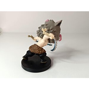 Anime Demon Slayer Inosuke Hashibira İblis Avcısı Mini Figür Eylem Karakter Figür Oyuncak Biblo 8 Cm