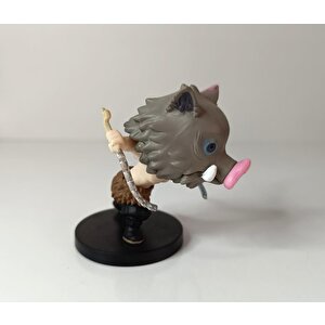 Anime Demon Slayer Inosuke Hashibira İblis Avcısı Mini Figür Eylem Karakter Figür Oyuncak Biblo 8 Cm
