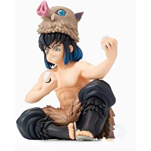 Anime Demon Slayer Kimetsu No Yaiba Inosuke Hashibira 11 Cm Oturan Karakter Figür Oyuncak Biblo