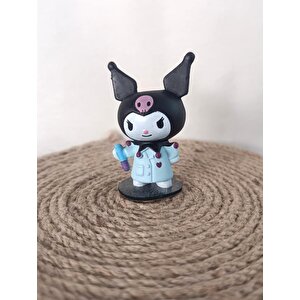 Mini Figür Sanrio Kuromi Karakter Figür Oyuncak 15529