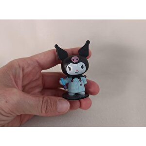Mini Figür Sanrio Kuromi Karakter Figür Oyuncak 15529
