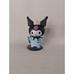 Mini Figür Sanrio Kuromi Karakter Figür Oyuncak 15529