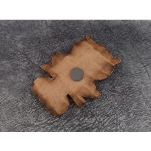 Magnet Baykuş Hayvan Nazar Boncuk Buzdolabı Süsü Ahşap Magnet Mıknatıslı Hediyelik Eşya