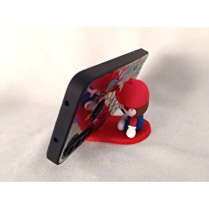 Telefon Tutucu Süper Mario Silikon Telefon Standı Karakter Figür Oyuncak 15513